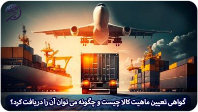 گواهی تعیین ماهیت کالا چیست و چگونه می توان آن را دریافت کرد؟